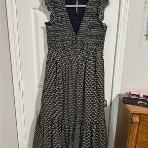 Anthropology Peregrine Midi Dress